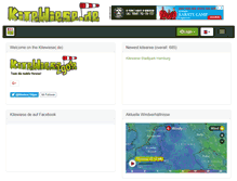 Tablet Screenshot of kitewiese.de